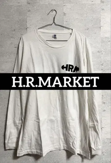 [ 할리우드 런치마켓 ] HRM 화이트 긴팔 티셔츠 화이트 L