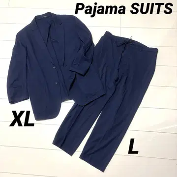 [ 하자품 ] 파자마 수트 Pajama SUITS 네이비