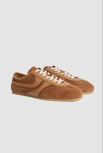 DRIES VAN NOTEN SUEDE SNEAKERS TAN 41
