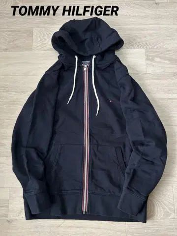 TOMMY HILFIGER 타미힐피거 지퍼 후드티 M