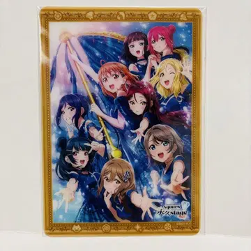 Aqours 피날레 러브 라이브 선샤인 클리어 카드