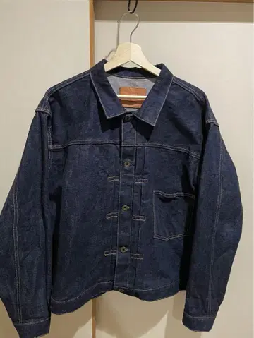 JAPAN BLUE JEANS 다크 블루 데님 자켓