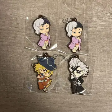 Dr.STONE 닥터스톤 러버 마스코트 4개 세트