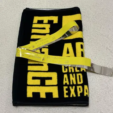 Da-iCE EntranCE TOUR 페이스 타월 은색 테이프
