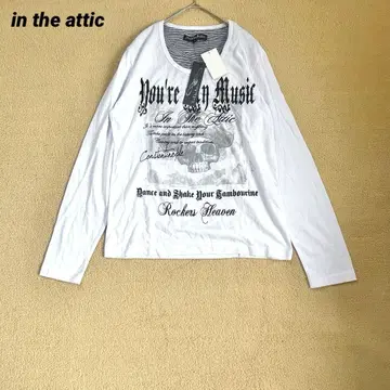 in the attic 보더 레이어드 롱T 스컬 해적