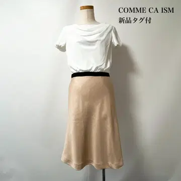 [택 포함 새상품] COMME CA ISM 도킹 원피스 업무 세레모니