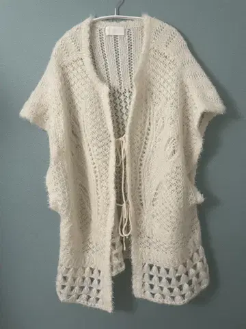 Mame Kurogouchi Mohair Knitted Cardigan