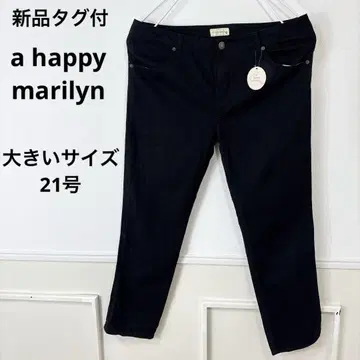 새상품 빅 사이즈 a happy marilyn 스트레치 팬츠 21호