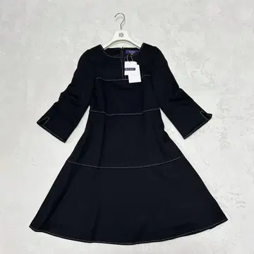 미사용 택 포함 M'S GRACY 엠즈 그레이시 스티치 플레어 원피스