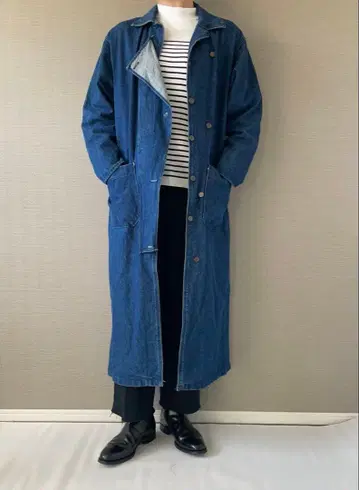 구제 의류 VANDERBILT 빈티지 데님 샵코트