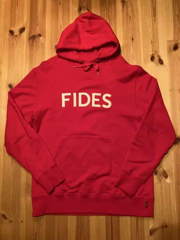 FIDES 로고 후드 부착 후드티 메이드 인 재팬!