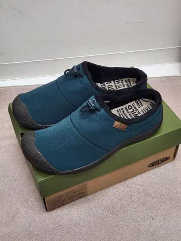 새상품 KEEN 하우저 3 슬라이드 터콰이즈 슬립온 남성용 26.5cm