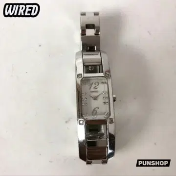 WIRED 와이어드 손목시계 실버 여성용 브랜드