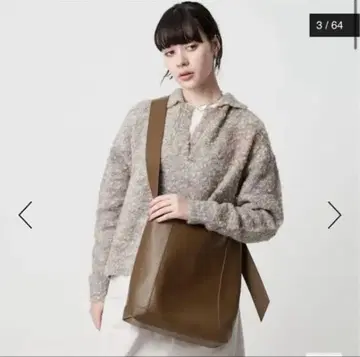 가죽 숄더백