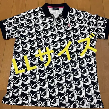 Munsingwear 펭귄 패턴 셔츠 LL