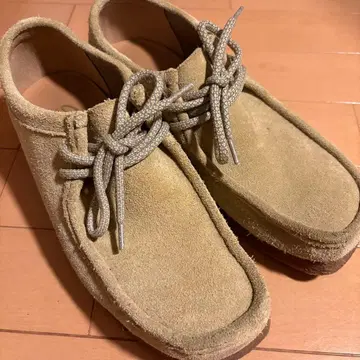 Clarks 왈라비 베이지 신발끈 alwayth