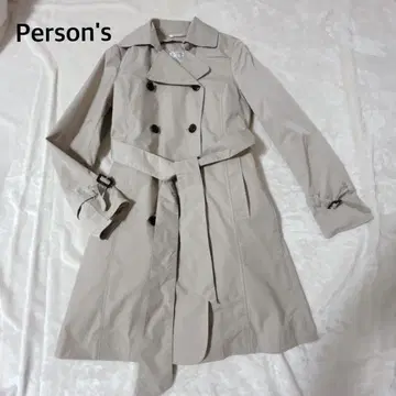 PERSON'S 베이지 트렌치코트 7호