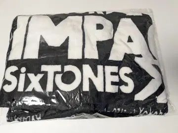 미개봉 새상품 SixTONES 담요 Track ONE IMPACT