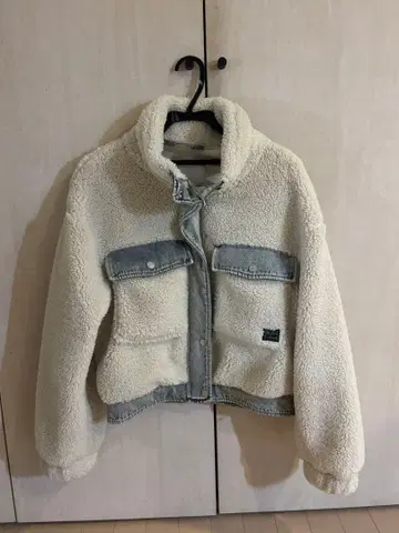 보아 데님 크롭 자켓