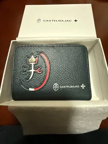 CASTELBAJAC 네이비 코인 케이스