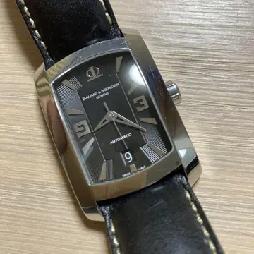 BAUME & MERCIER 자동 와인딩 손목시계 블랙