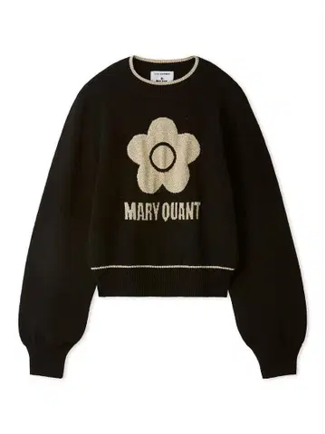 [ LILY BROWN x MARY QUANT ] 바리에 자카드 니트