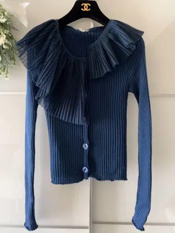 Jean Paul Gaultier : 프릴 장식 가디건 40