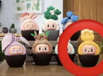 The monsters labubu NAUGHTY PLANTS 라부부