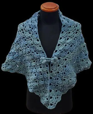 핸드메이드 그라데이션 숄