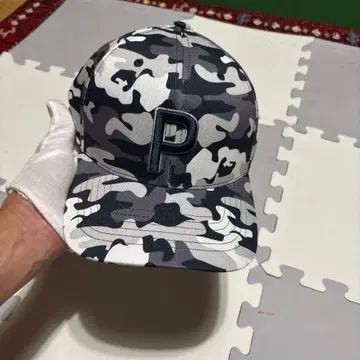 PUMA 카모플라쥬 골프 캡