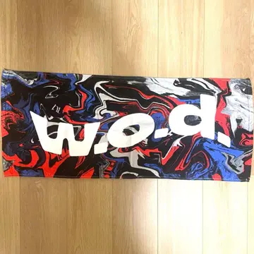 w.o.d. (더블오디) I SEE LOVE Towel 투어 타월