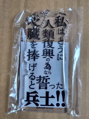 진격의 거인 기억으로의 진격 게임 A상 키링