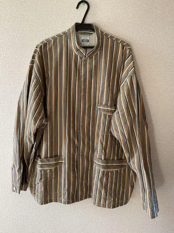 새상품급 ARMY TWILL 스트라이프 셔츠