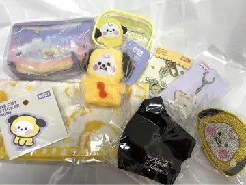 BT21 치미 굿즈 세트 키링 파우치