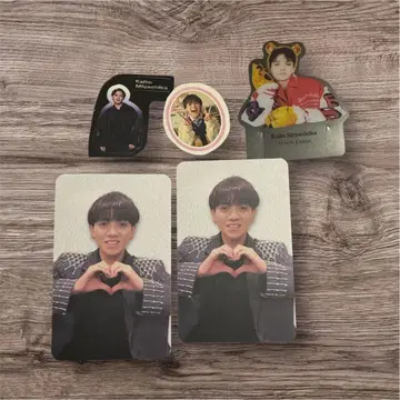 TravisJapan 미야치카 카이토 트레이딩 카드 씰 클립