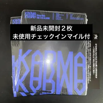 흠집 KARMA 컴팩트 미개봉 새상품 체크인마일 소니뮤직 2