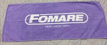 FOMARE 타월 보라색 포마레 페이스타월