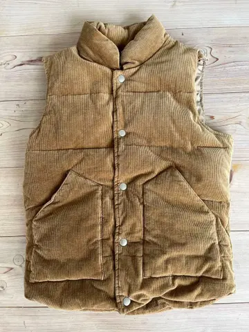 SHARE PARK 코듀로이 퀼팅 베스트