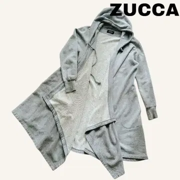 ZUCCA 주카 가디건 트레이닝복 맨투맨 그레이 후디