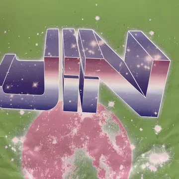 BTS JIN 윈드 브레이커 그린 L 사이즈