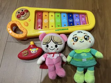호빵맨 악기와 봉제 인형 세트