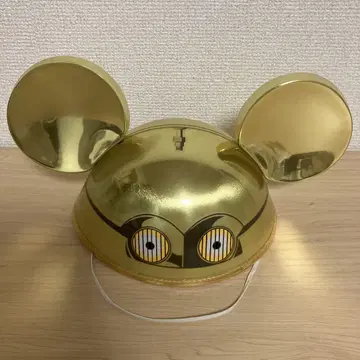 C3PO 미키마우스 귀도리 모자 스타 워즈