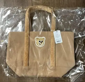 올드 테디 와펜 토트백 미개봉 새상품 페이러 라브라리