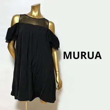 [ 3062 ] MURUA 오프숄더 플레어 원피스