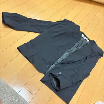 끌로에 노카라 자켓 블랙 40