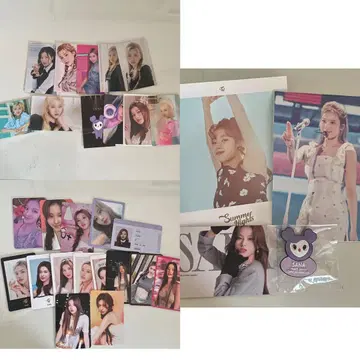 TWICE 사나 트레이딩 카드 굿즈 묶음 판매 러블리 서블리