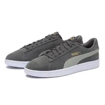 푸마(PUMA) 스매쉬 V2 와이드 스니커즈 27.5cm 그레이