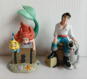 디즈니 인어공주 소프트 비닐 피규어 세트 디즈니 스토어