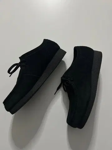 Clarks evo 워터프루프 왈라비 블랙