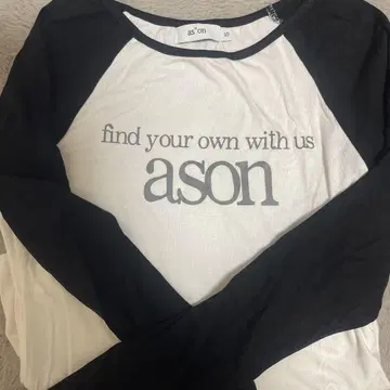 ason 래글런 롱 셔츠